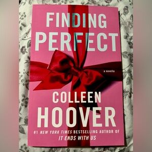 “Finding perfect”Colleen Hoover unused book from Barnes and nobles.